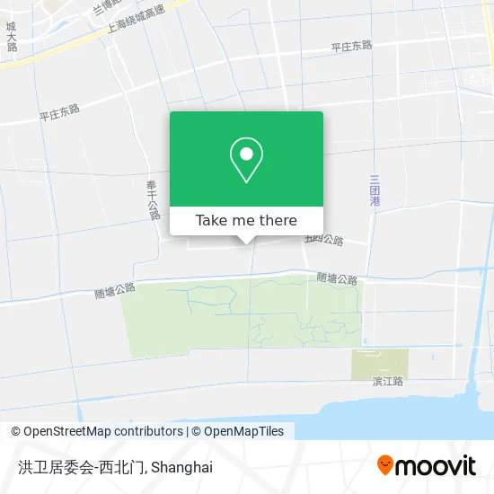 洪卫居委会-西北门 map