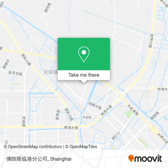 佛朗斯临港分公司 map