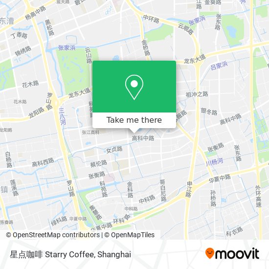 星点咖啡 Starry Coffee map