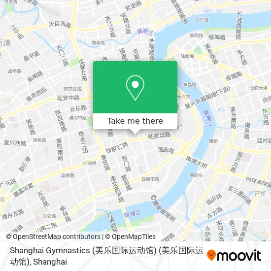 Shanghai Gymnastics (美乐国际运动馆) (美乐国际运动馆) map