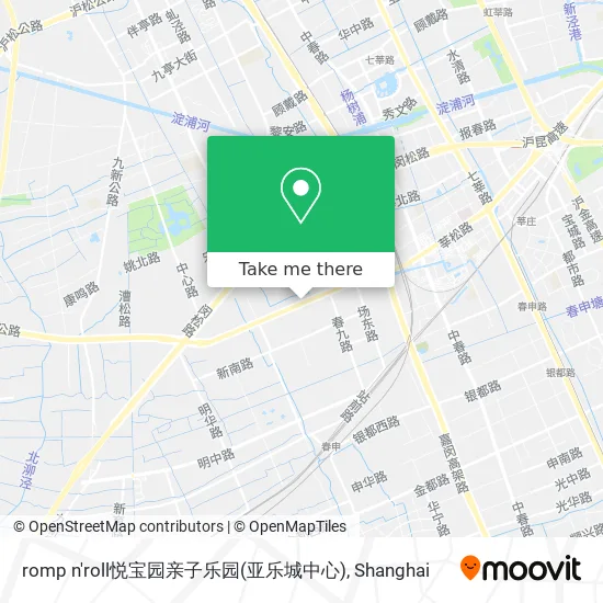 romp n'roll悦宝园亲子乐园(亚乐城中心) map