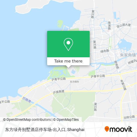 东方绿舟别墅酒店停车场-出入口 map