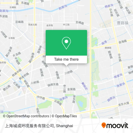 上海城成环境服务有限公司 map