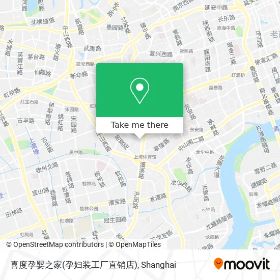 喜度孕婴之家(孕妇装工厂直销店) map