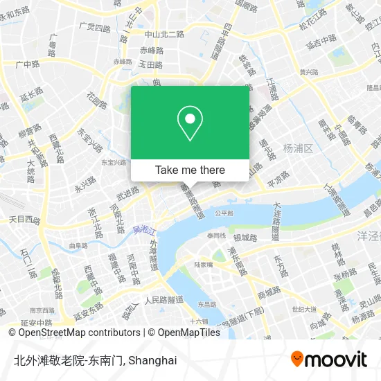北外滩敬老院-东南门 map