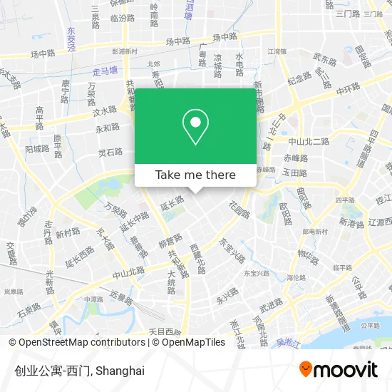 创业公寓-西门 map