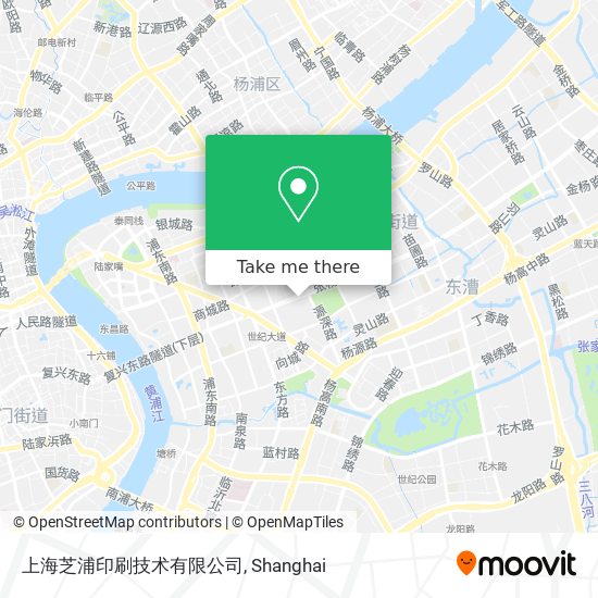 上海芝浦印刷技术有限公司 map
