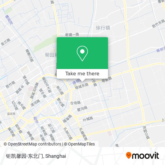 钜凯馨园-东北门 map