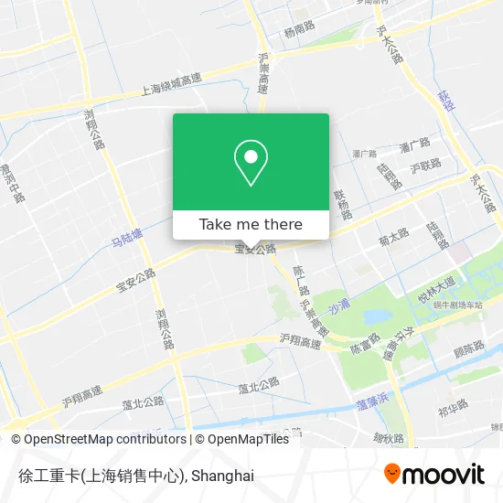徐工重卡(上海销售中心) map