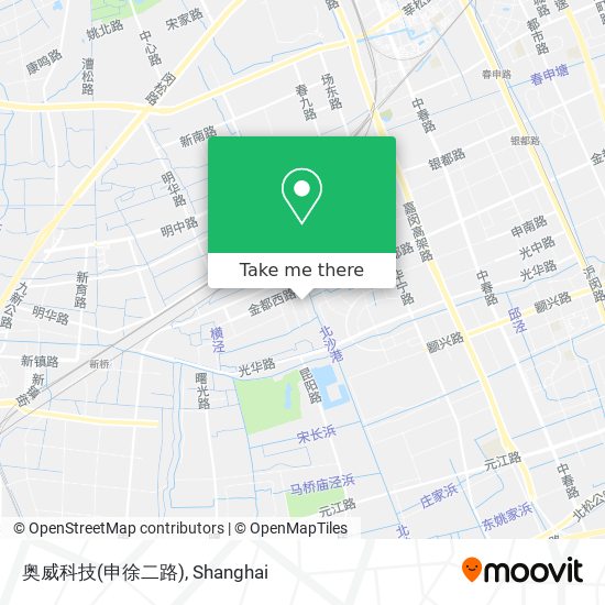 奥威科技(申徐二路) map