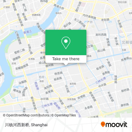 川杨河西新桥 map