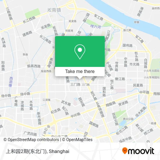 上和园2期(东北门) map