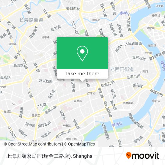 上海斑斓家民宿(瑞金二路店) map