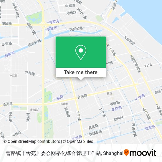 曹路镇丰舍苑居委会网格化综合管理工作站 map