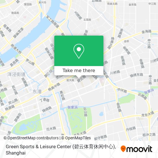 Green Sports & Leisure Center (碧云体育休闲中心) map