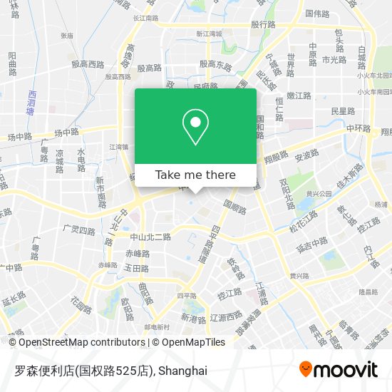罗森便利店(国权路525店) map