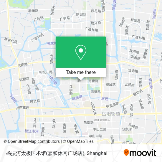 杨振河太极国术馆(嘉和休闲广场店) map