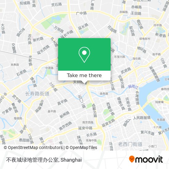 不夜城绿地管理办公室 map