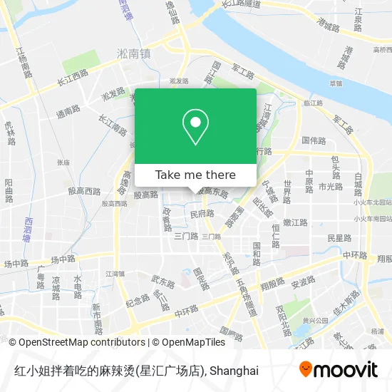 红小姐拌着吃的麻辣烫(星汇广场店) map
