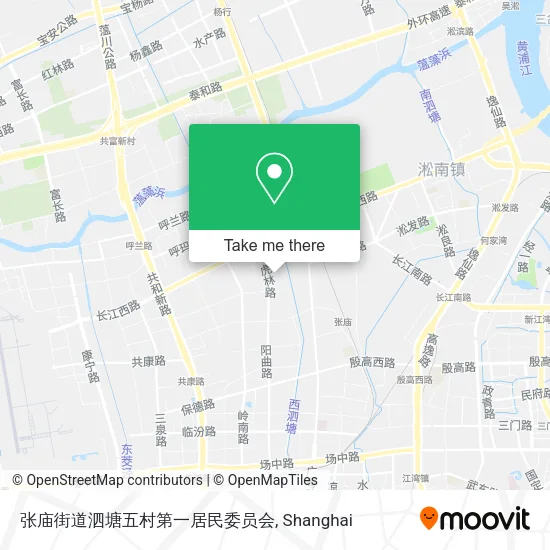 张庙街道泗塘五村第一居民委员会 map