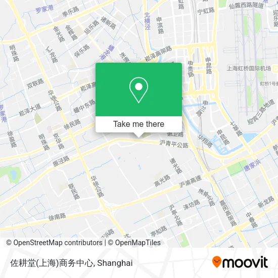 佐耕堂(上海)商务中心 map