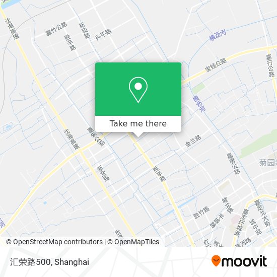 汇荣路500 map