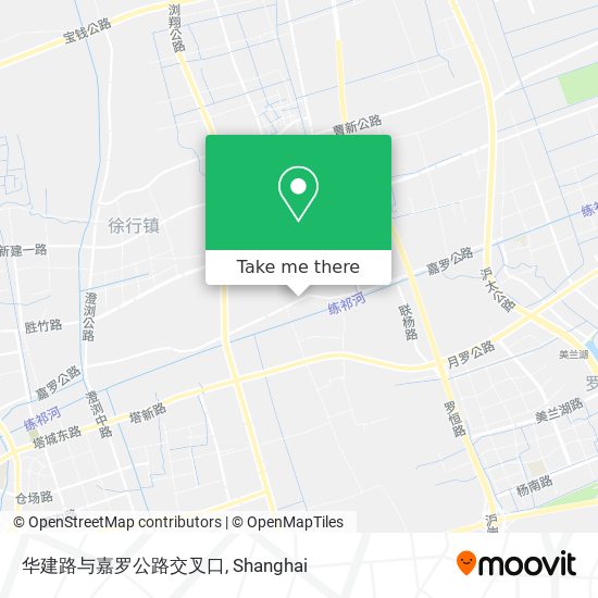 华建路与嘉罗公路交叉口 map