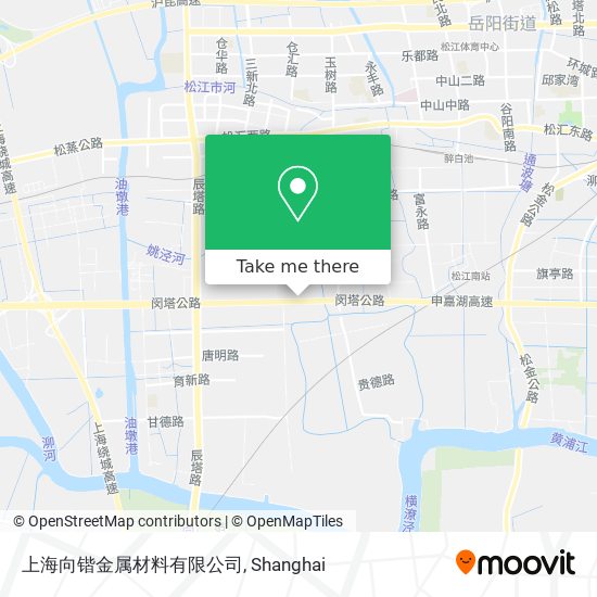 上海向锴金属材料有限公司 map