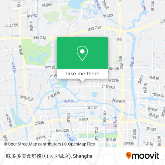 味多多美食鲜捞坊(大学城店) map