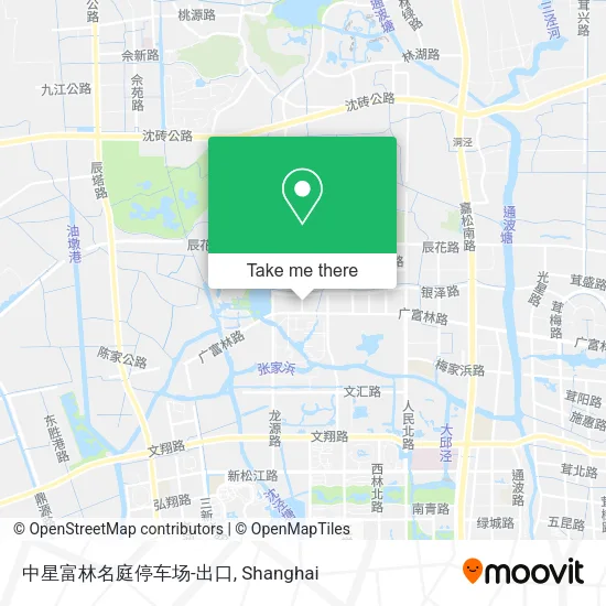 中星富林名庭停车场-出口 map