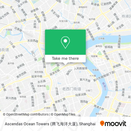 Ascendas Ocean Towers (腾飞海洋大厦) map