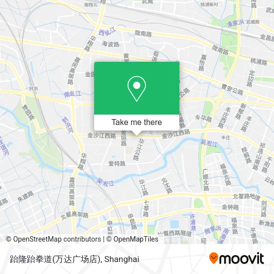 跆隆跆拳道(万达广场店) map