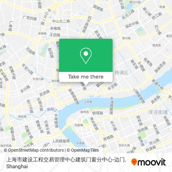 上海市建设工程交易管理中心建筑门窗分中心-边门 map