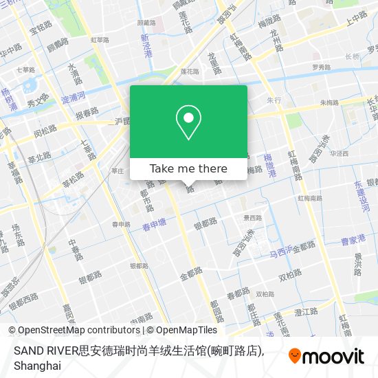 SAND RIVER思安德瑞时尚羊绒生活馆(畹町路店) map