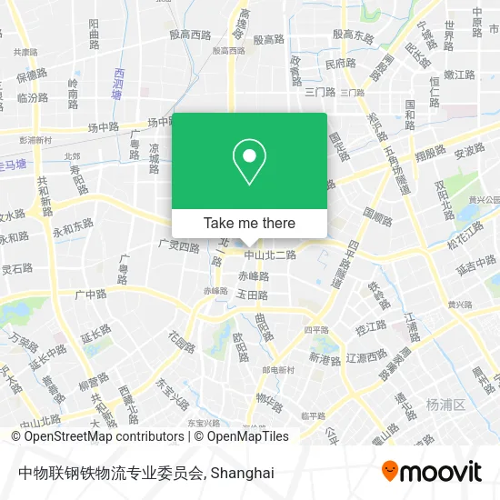 中物联钢铁物流专业委员会 map