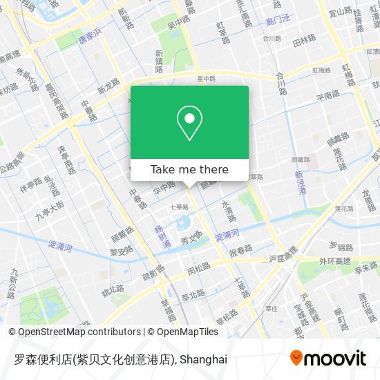 罗森便利店(紫贝文化创意港店) map