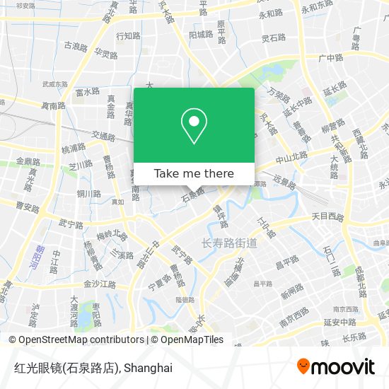 红光眼镜(石泉路店) map