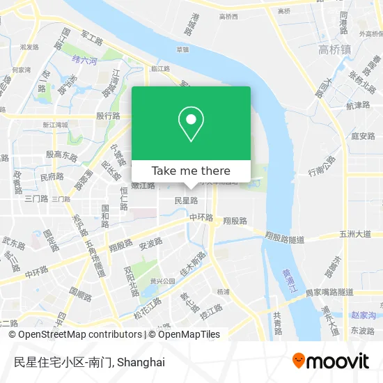 民星住宅小区-南门 map