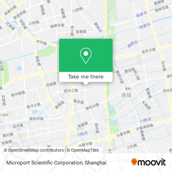 Microport Scientific Corporation map
