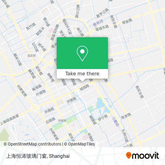 上海恒涛玻璃门窗 map