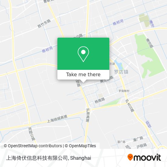 上海倚伏信息科技有限公司 map
