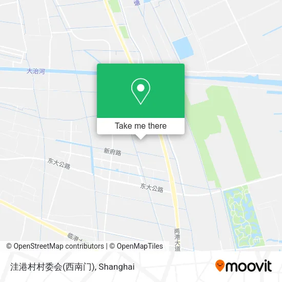 洼港村村委会(西南门) map