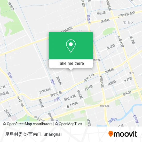 星星村委会-西南门 map