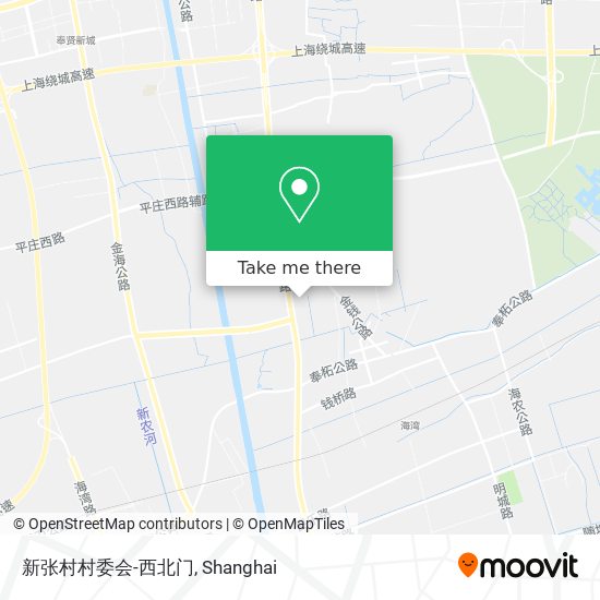 新张村村委会-西北门 map