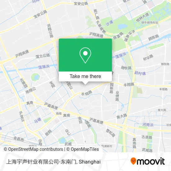 上海宇声针业有限公司-东南门 map