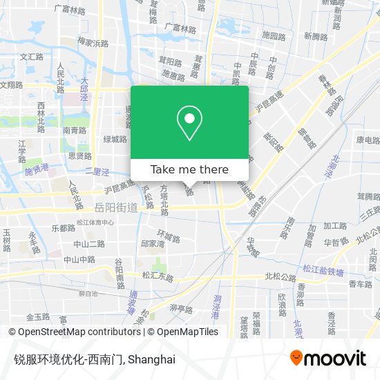 锐服环境优化-西南门 map