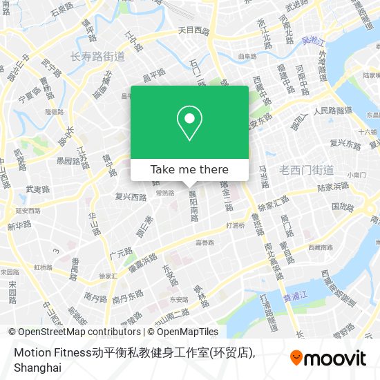 Motion Fitness动平衡私教健身工作室(环贸店) map