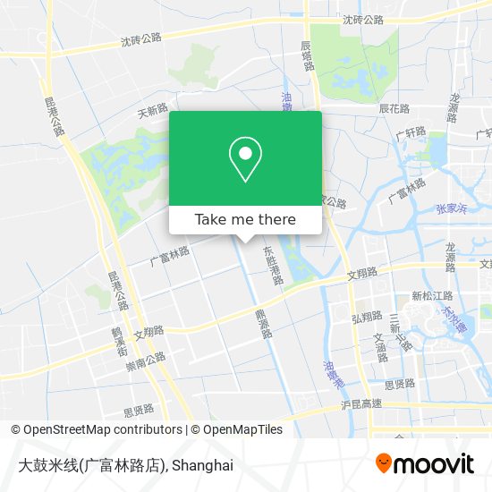 大鼓米线(广富林路店) map