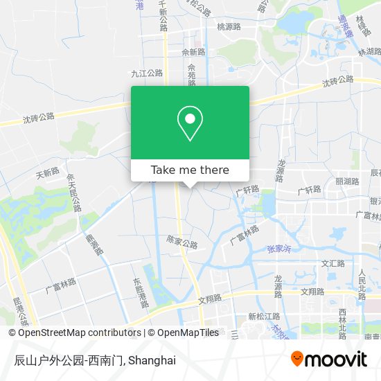 辰山户外公园-西南门 map