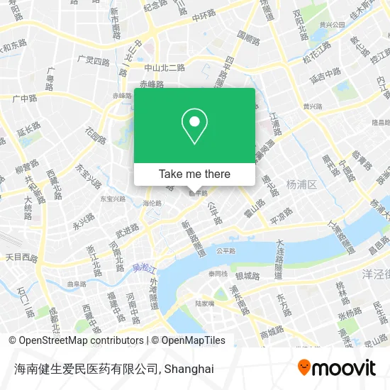 海南健生爱民医药有限公司 map